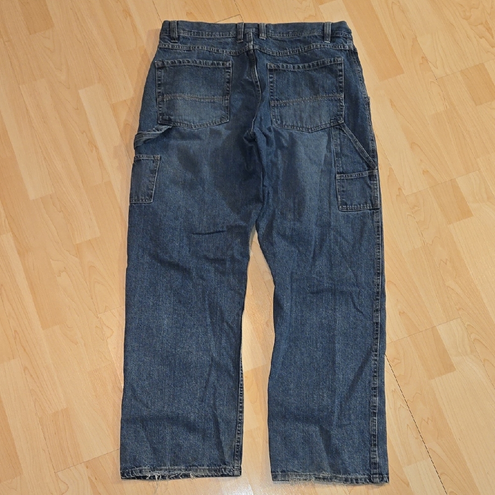 Vintage Baggy Carpenter Cotton Jeans 38x34